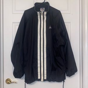 Vintage classic stripes Adidas warm up windbreaker jacket BT